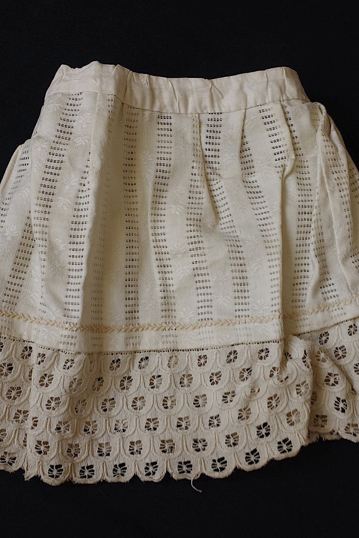 poupée antique アンティークレース ドール用服1 .FR a l'epoque