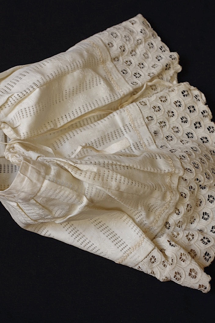 poupée antique アンティークレース ドール用服1 .FR a l'epoque