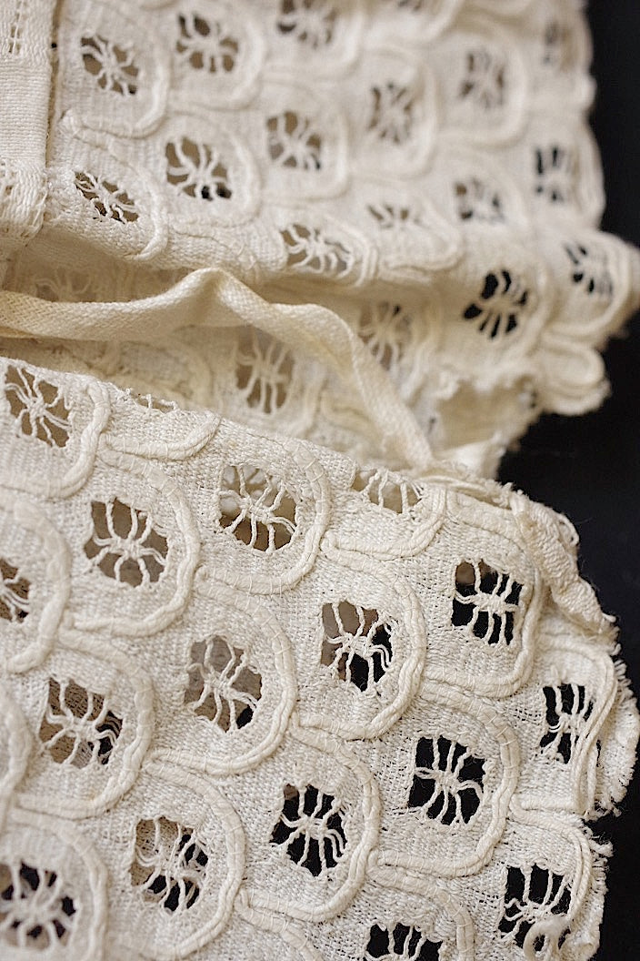 poupée antique アンティークレース ドール用服1 .FR a l'epoque