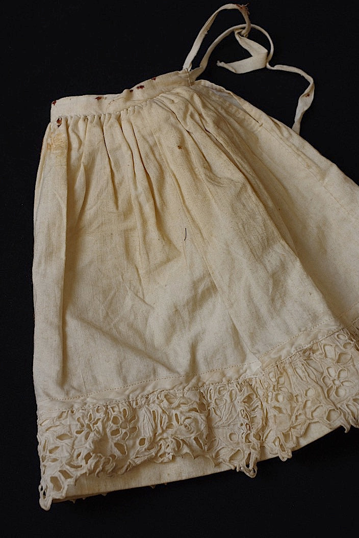 poupée antique アンティークレース ドール用服1 .FR a l'epoque