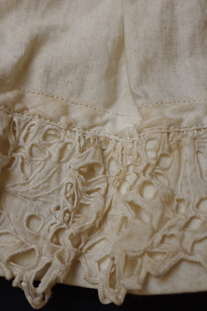 poupée antique アンティークレース ドール用服1 .FR a l'epoque