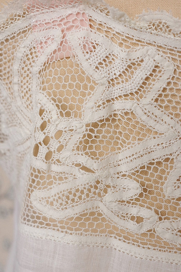 vêtement  antique アンティークコットンレースワンピース3 .FR a l'epoque