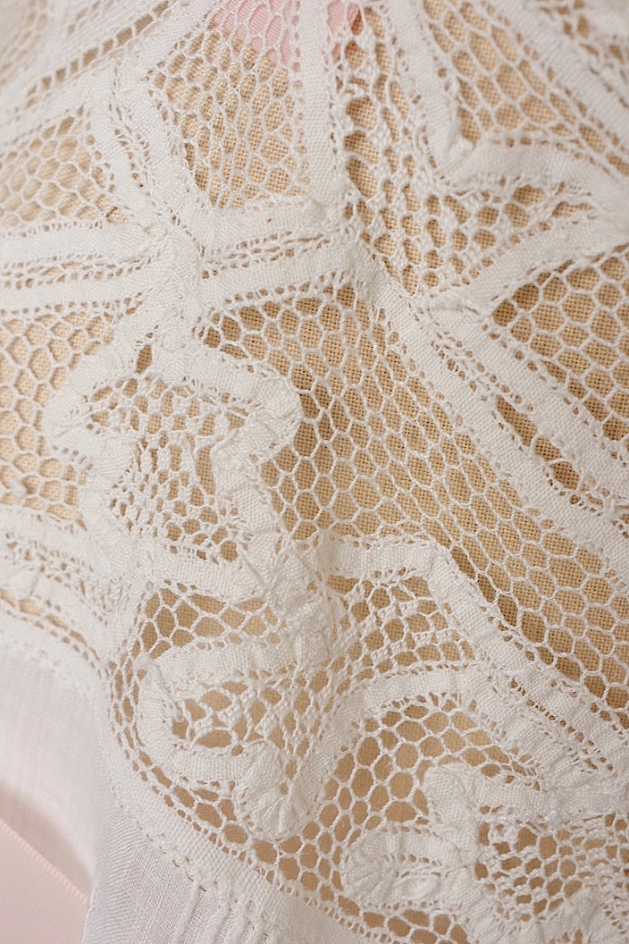 vêtement  antique アンティークコットンレースワンピース3 .FR a l'epoque