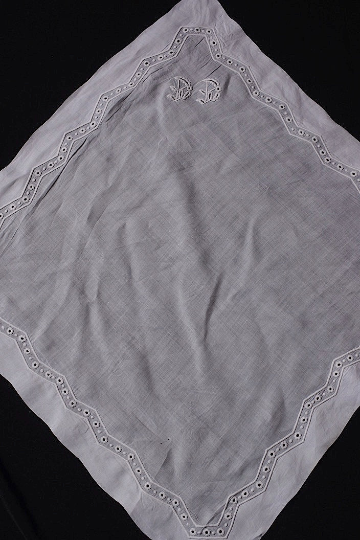 mouchoir antique アンティーク刺繍ハンカチ 4