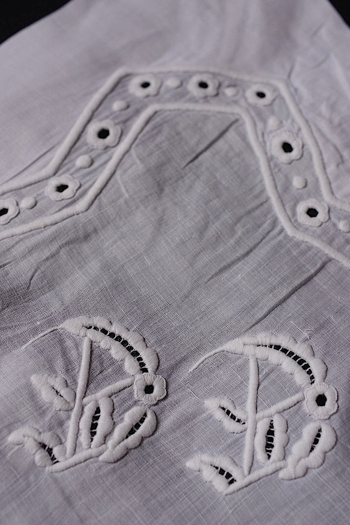 mouchoir antique アンティーク刺繍ハンカチ 4