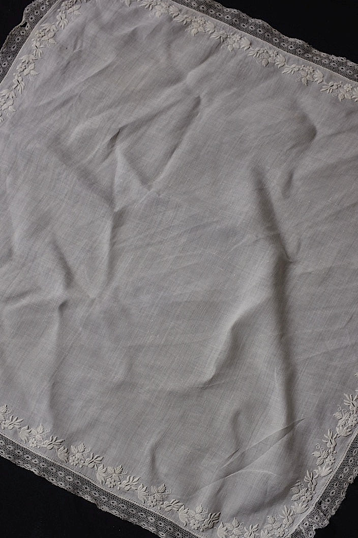 mouchoir antique アンティーク刺繍ハンカチ 4