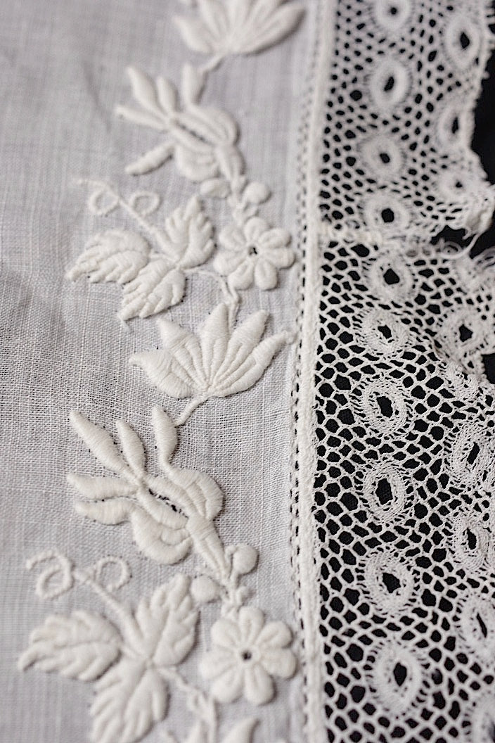 mouchoir antique アンティーク刺繍ハンカチ 4