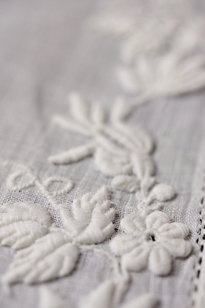 mouchoir antique アンティーク刺繍ハンカチ 4
