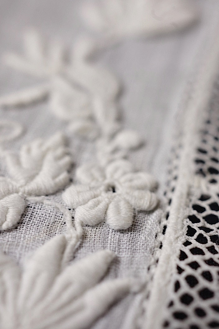mouchoir antique アンティーク刺繍ハンカチ 4