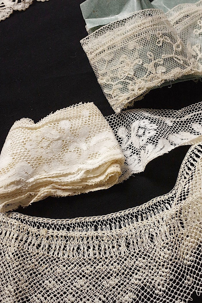 dentelle antique アンティークレース 5種 lot