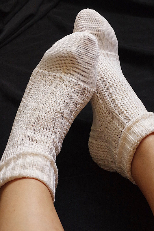 chaussettes vintage ヴィンテージ靴下 三つ折りタイプ .FR a l'epoque