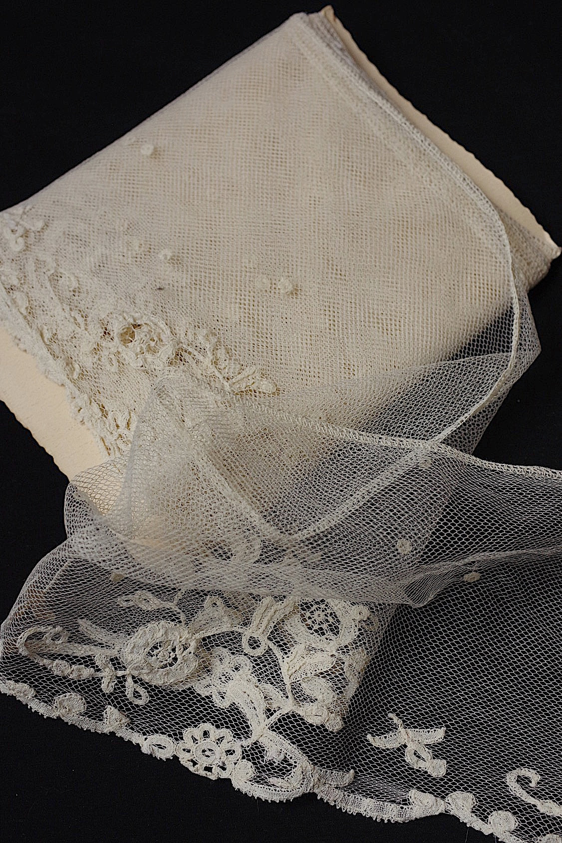dentelle antique アンティークレース アプリカッションアングレテール 480cm