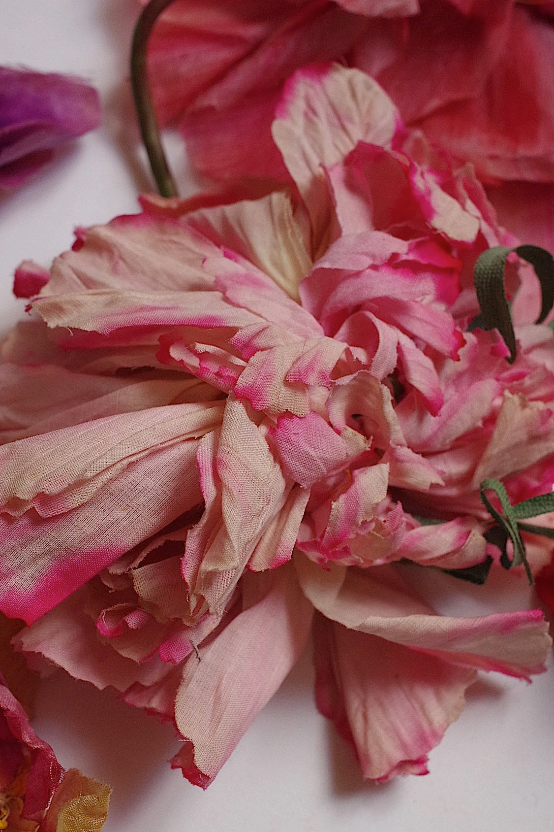 fleur antique アンティーク 花 lot .FR a l'epoque