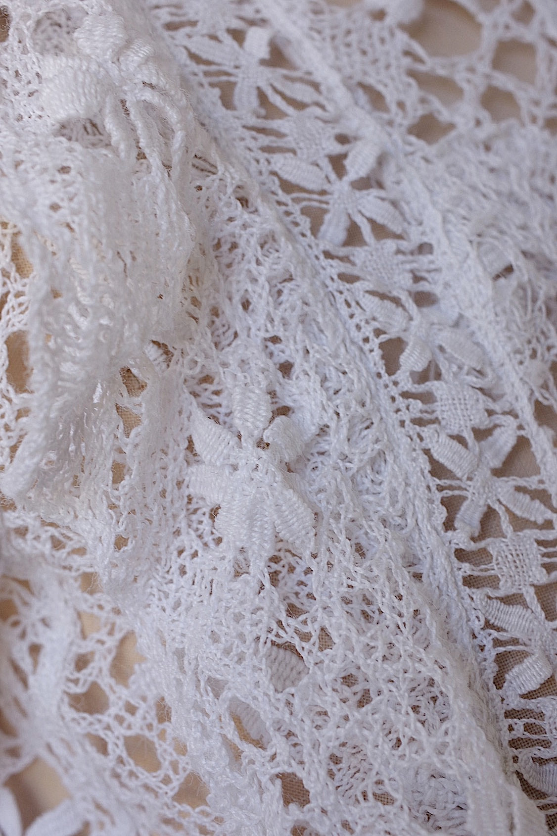 vêtement antique アンティークブラウス ボビンレース 2 .FR a l'epoque