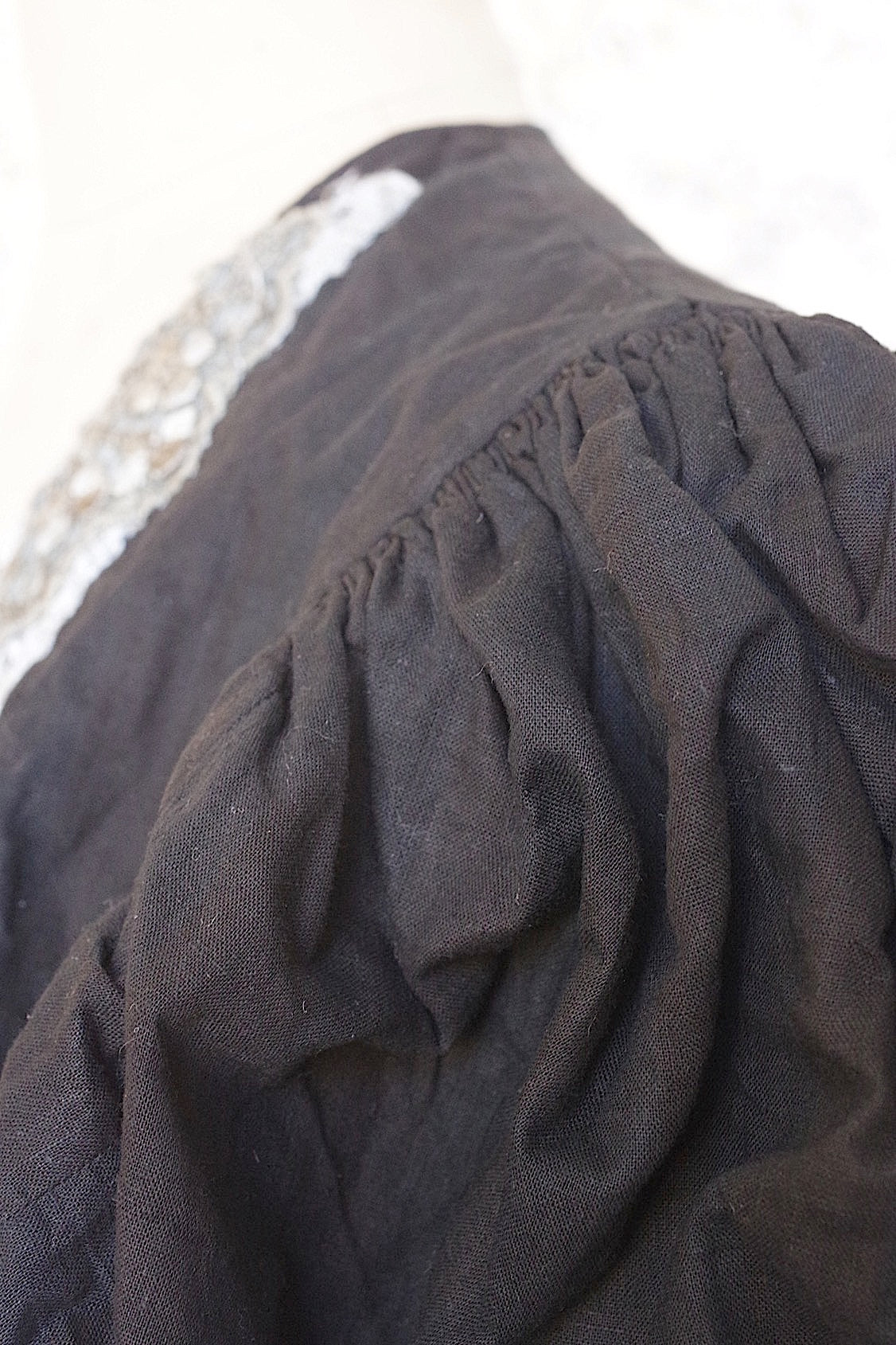 vêtement antique アンティークジャケット veste noir .FR a l'epoque