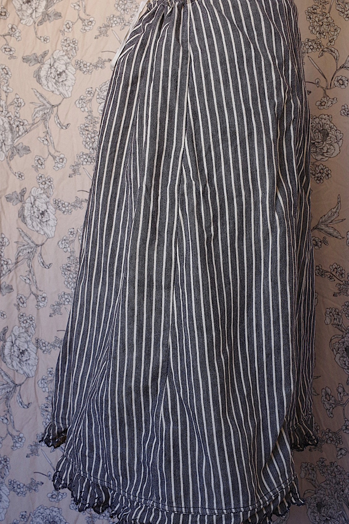 vêtement antique アンティークスカート コットン裏起毛
