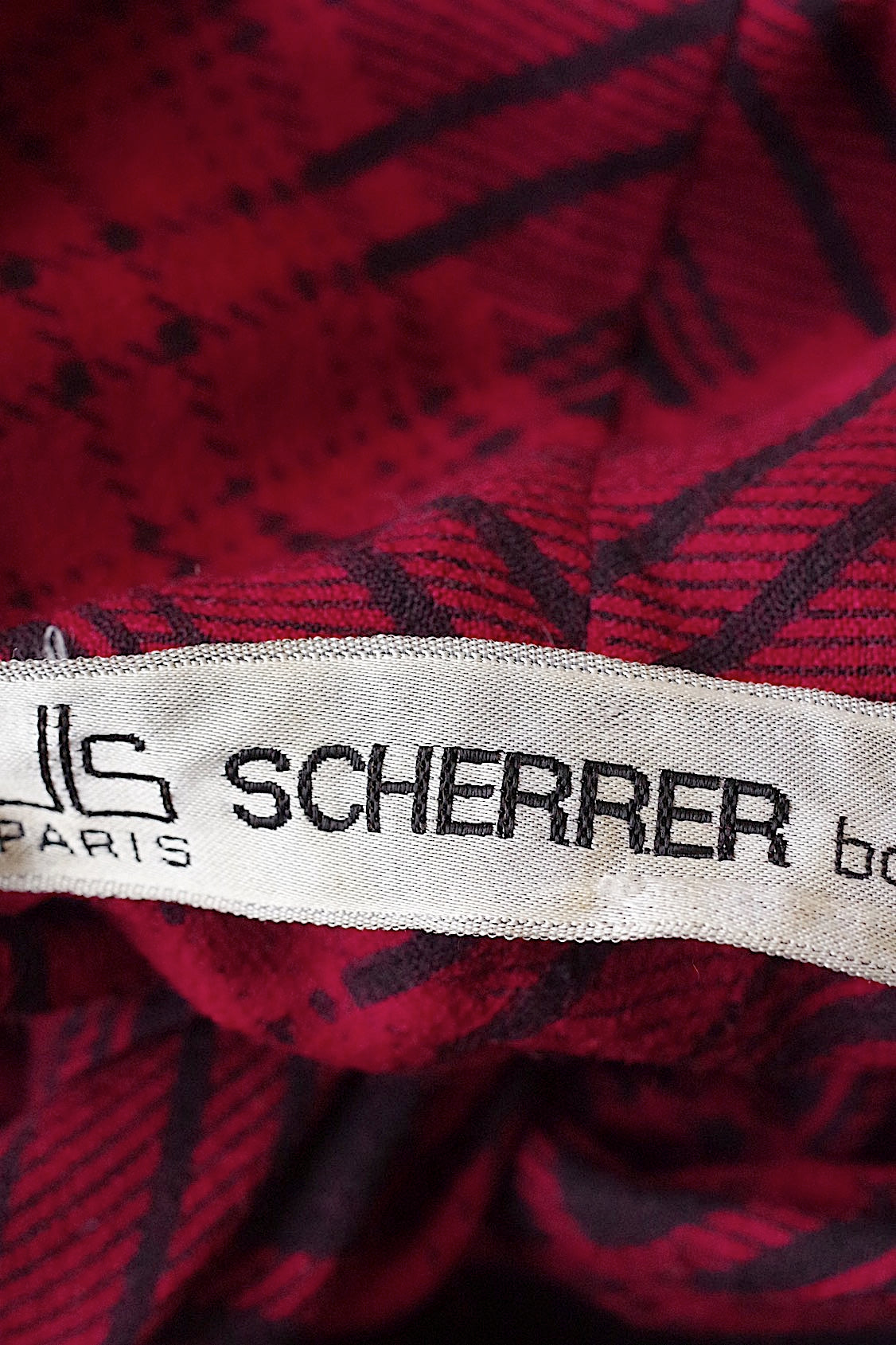 vêtement vintage ヴィンテージブラウス SCHERRER .FR a l'epoque