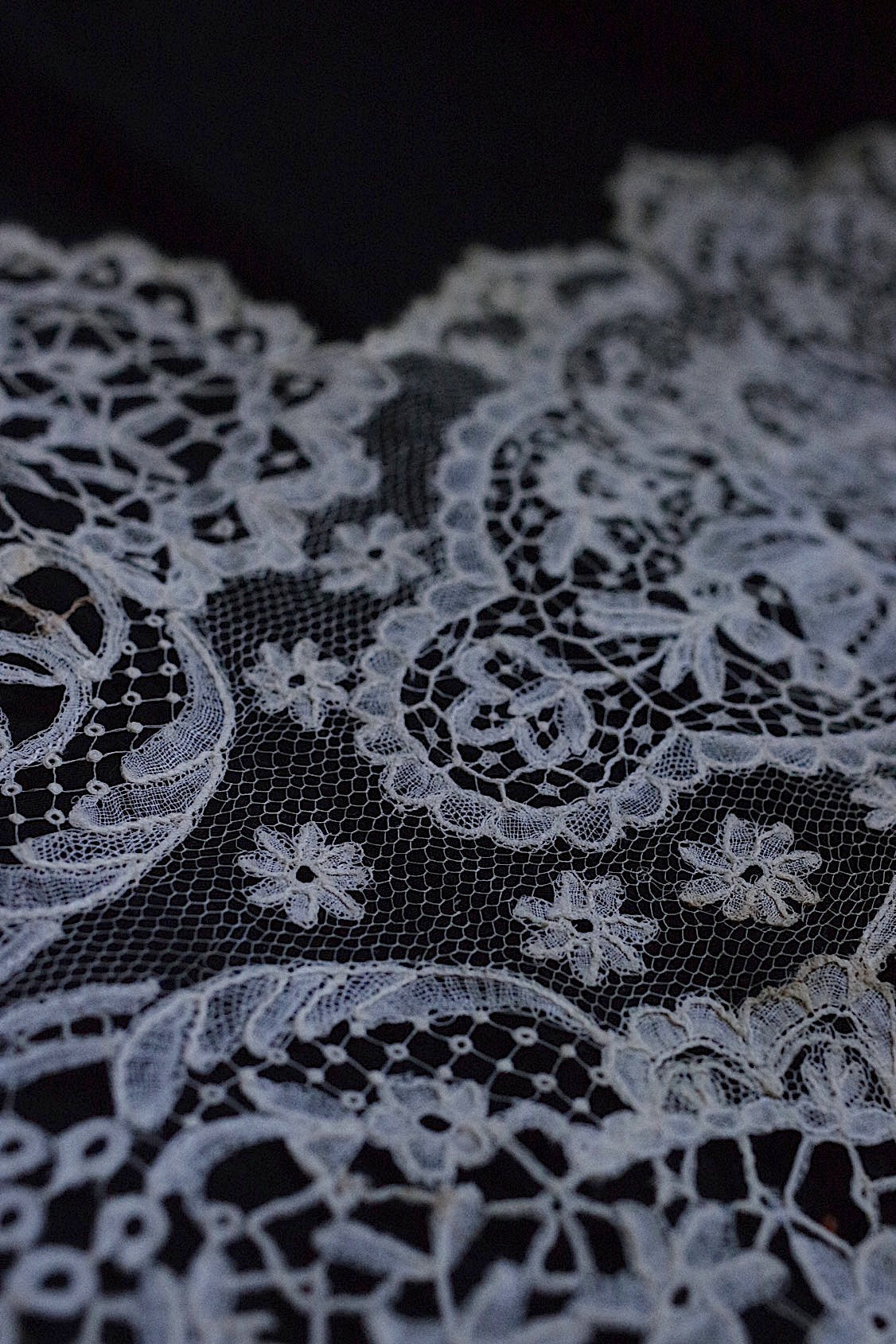 dentelle antique アンティークレース ラペット2