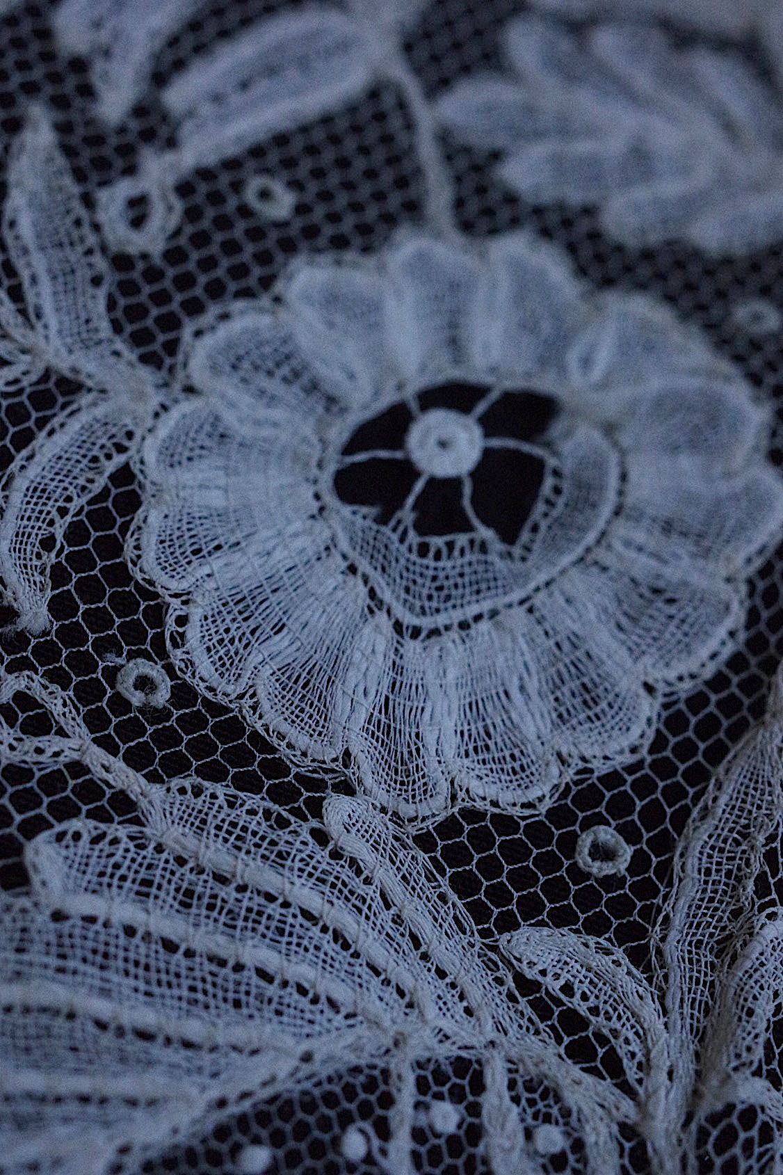 dentelle antique アンティークレース ケープ