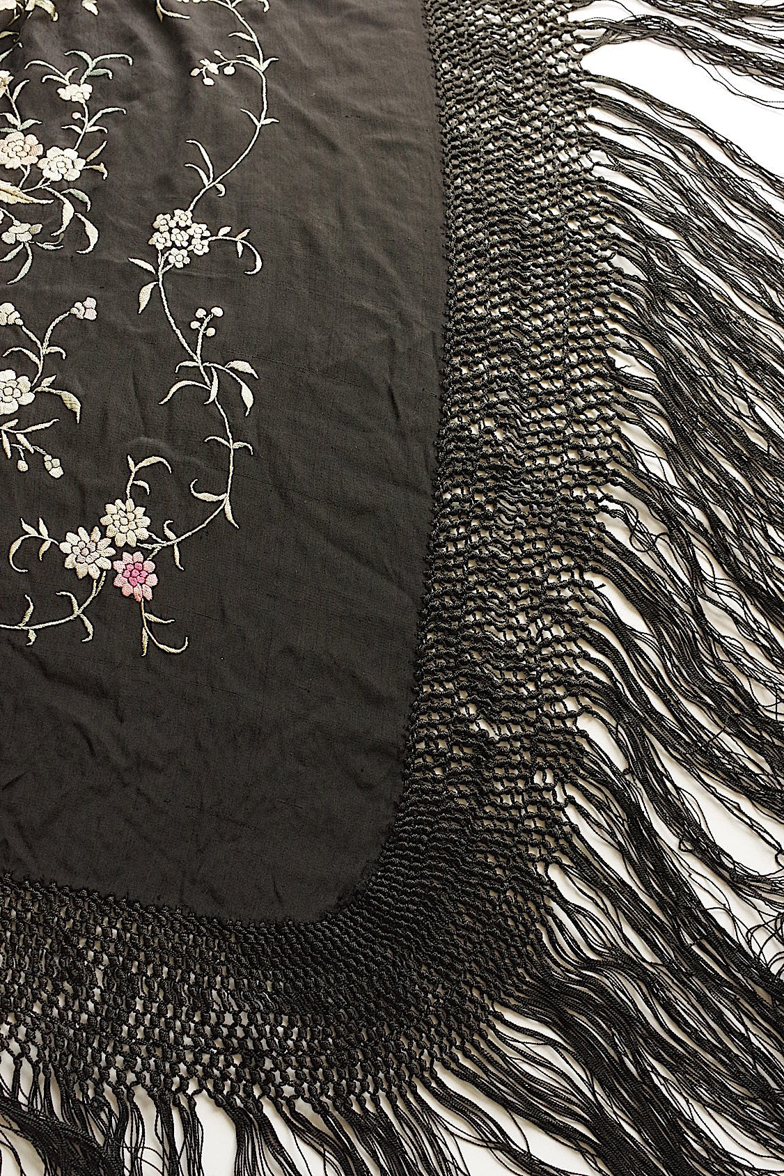 châle antique アンティークショール シノワズリー .FR a l'epoque