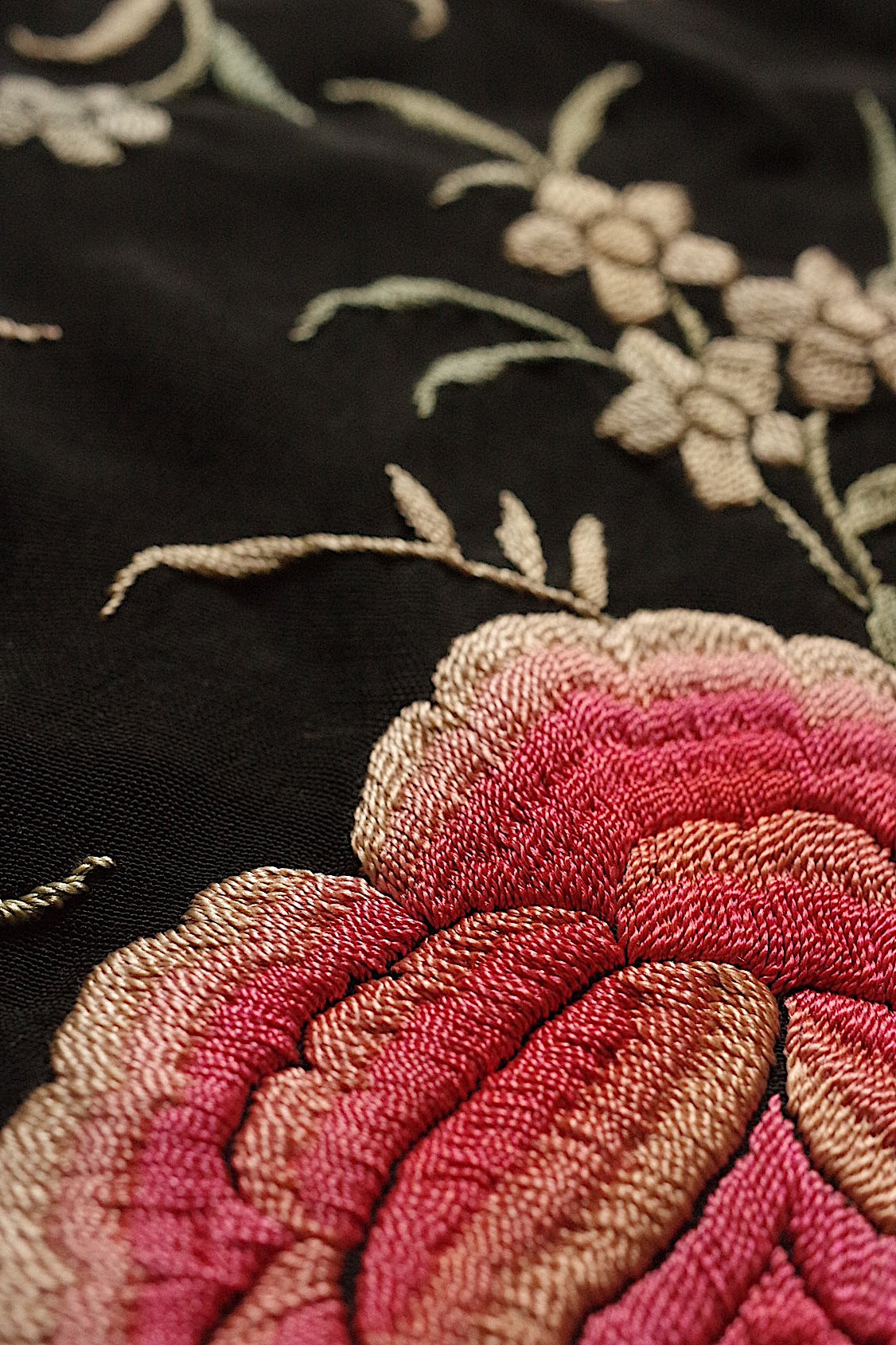 châle antique アンティークショール シノワズリー .FR a l'epoque