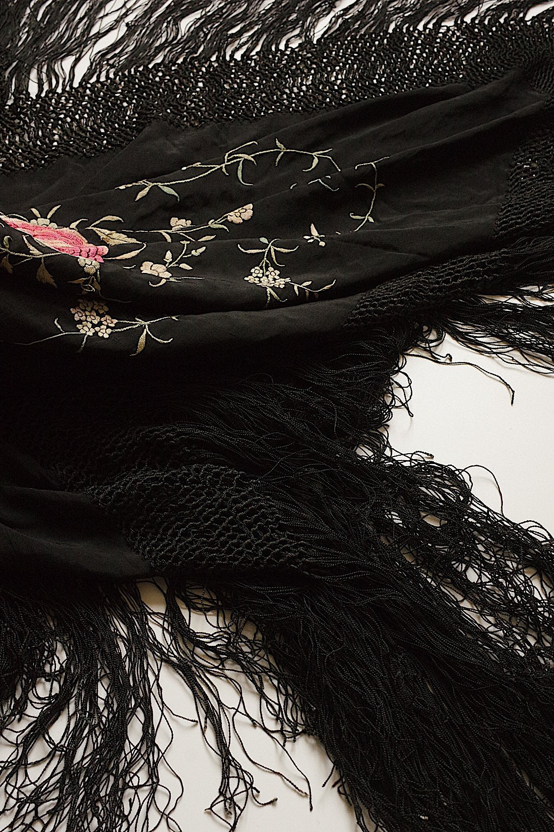 châle antique アンティークショール シノワズリー .FR a l'epoque