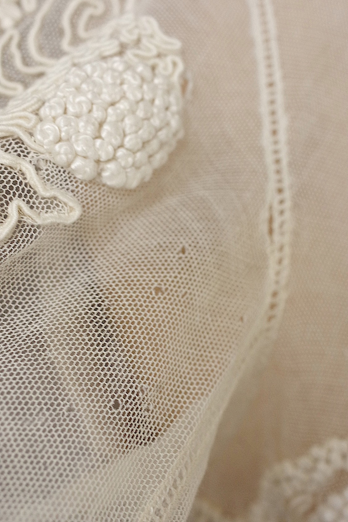 vêtement antique アンティークコットンブラウス5 .FR a l'epoque