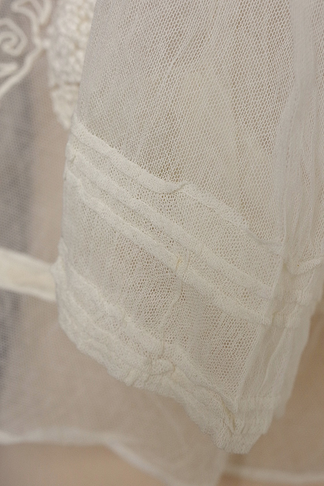 vêtement antique アンティークコットンブラウス5 .FR a l'epoque