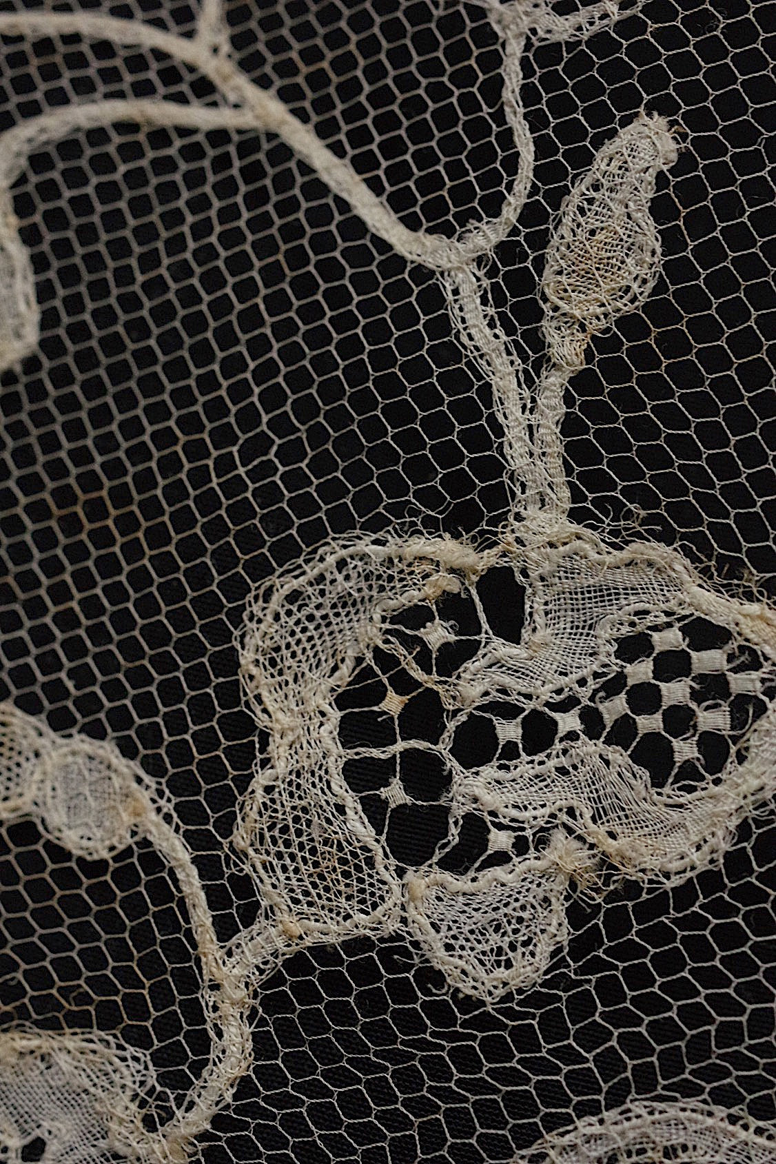 dentelle antique アンティークレース アプリカッションアングレテール 320cm