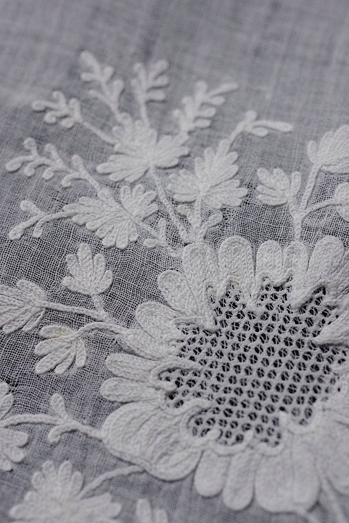 fichu antique アンティーク刺繍