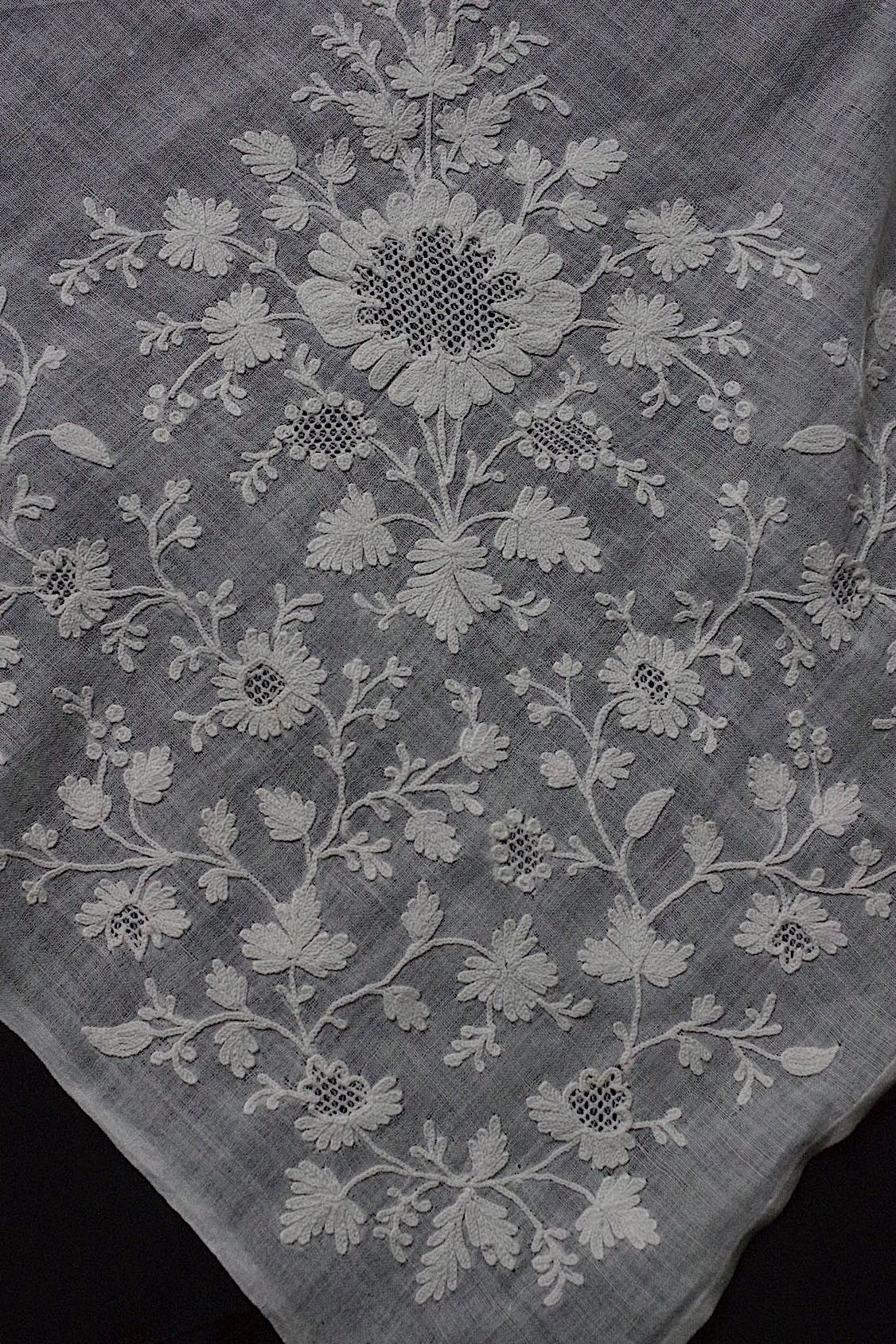fichu antique アンティーク刺繍