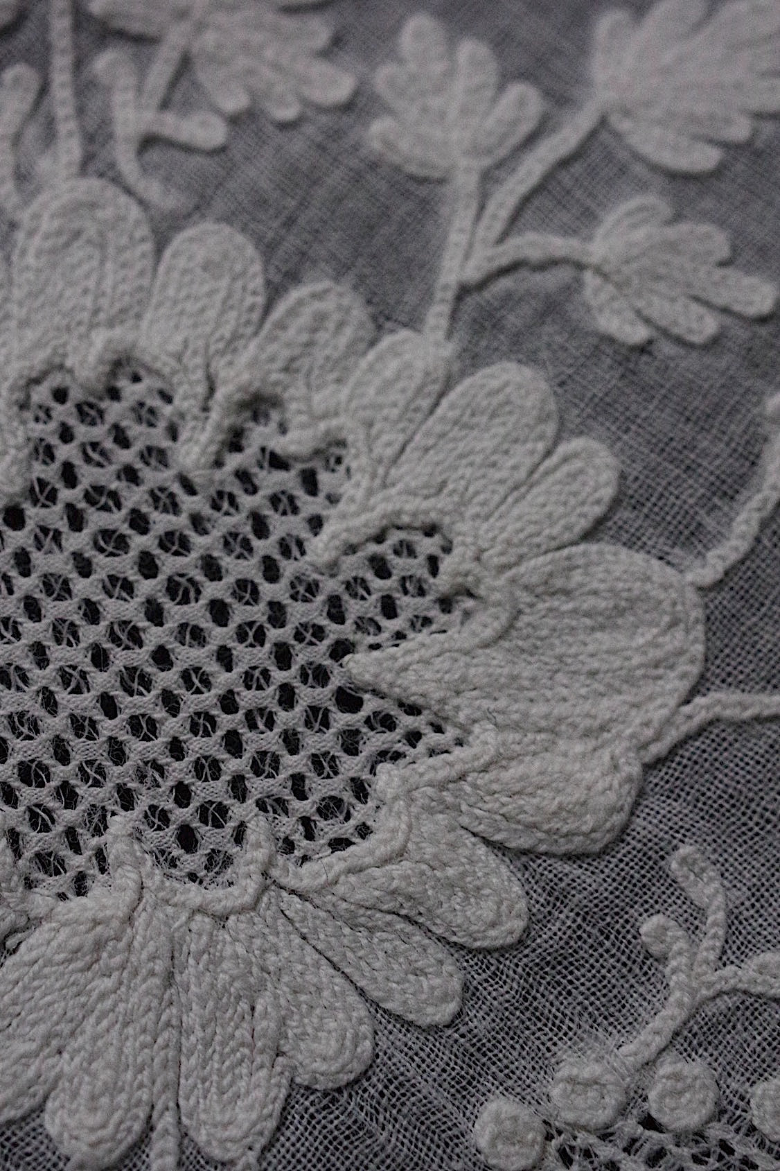 fichu antique アンティーク刺繍