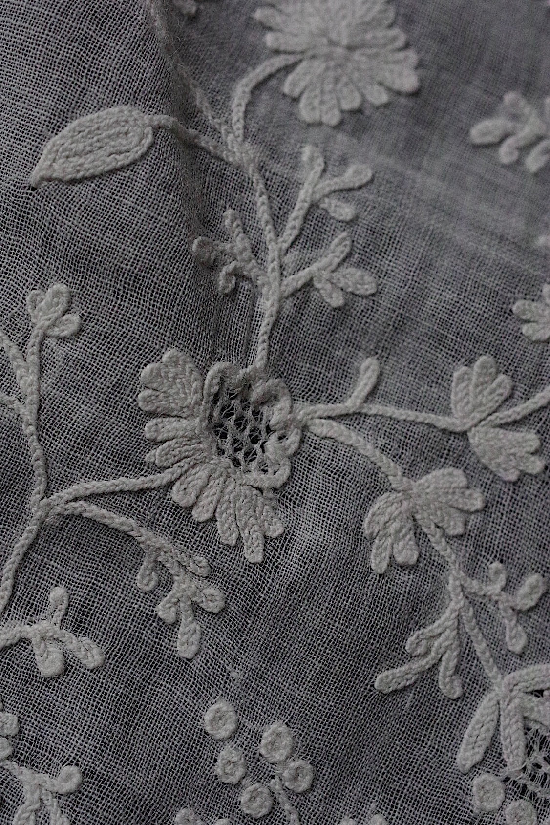 fichu antique アンティーク刺繍