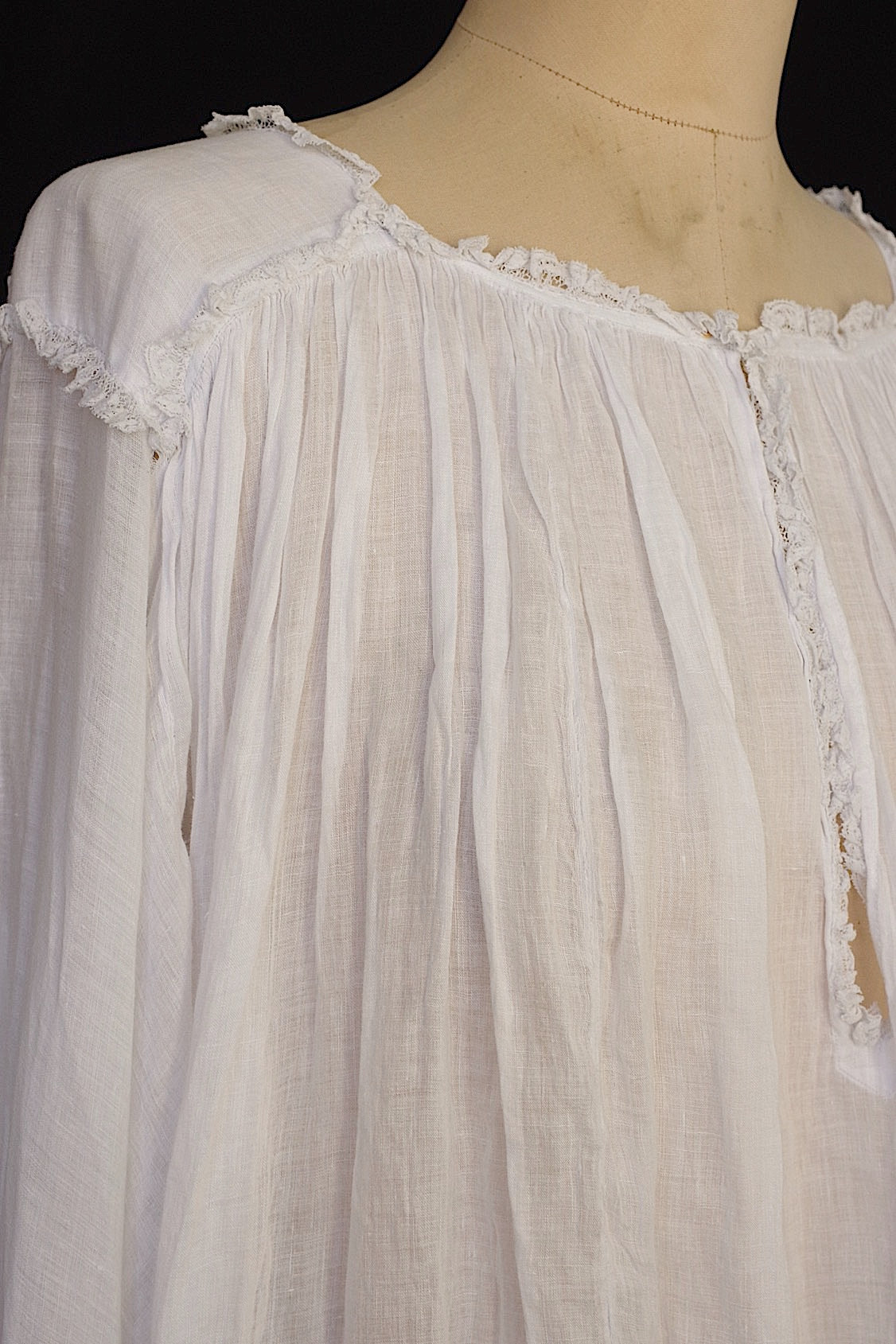 vêtement antique アンティーク教会チュニック rochet5