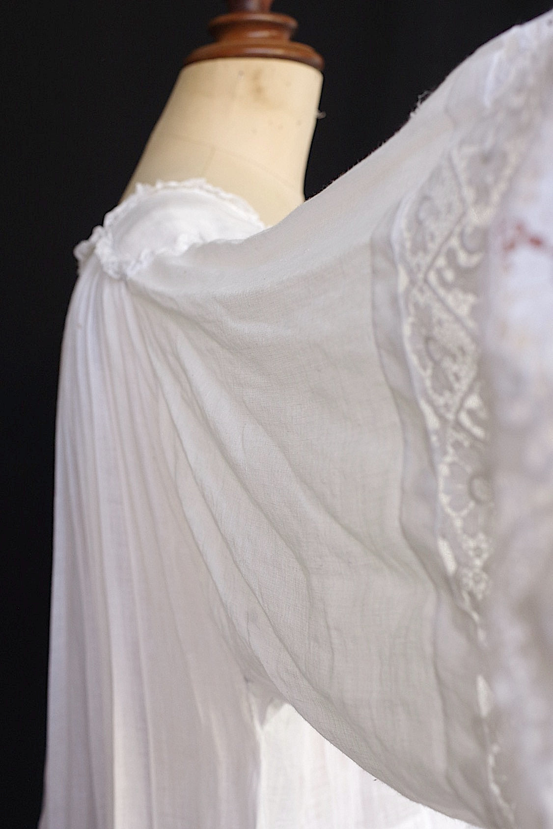 vêtement antique アンティーク教会チュニック rochet5