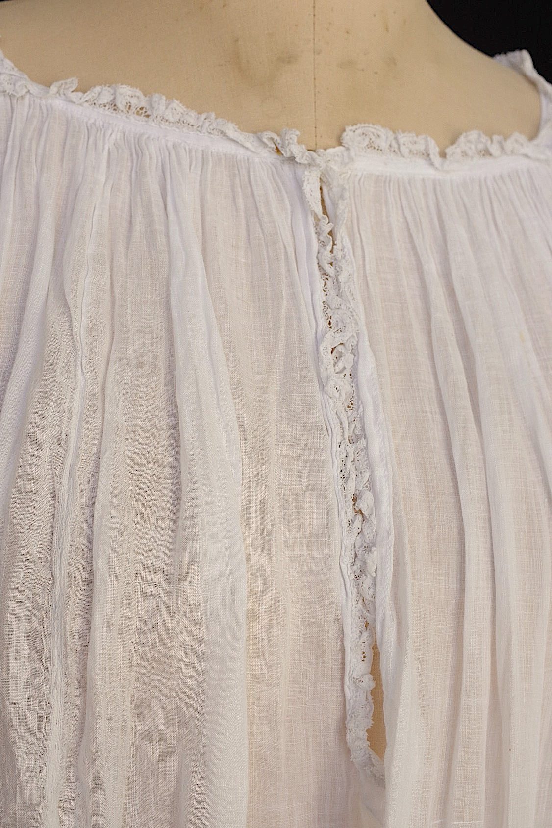vêtement antique アンティーク教会チュニック rochet5