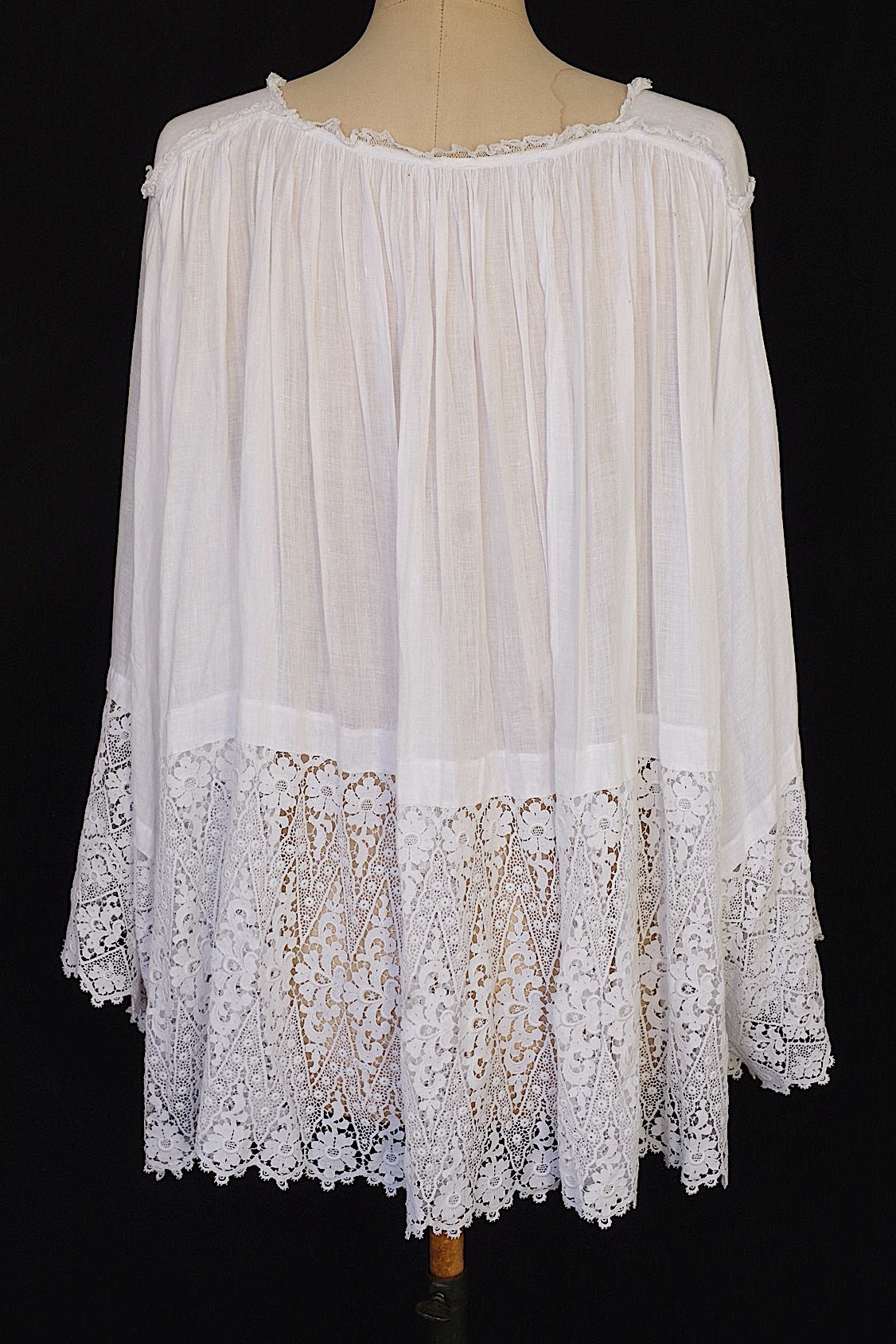 vêtement antique アンティーク教会チュニック rochet5