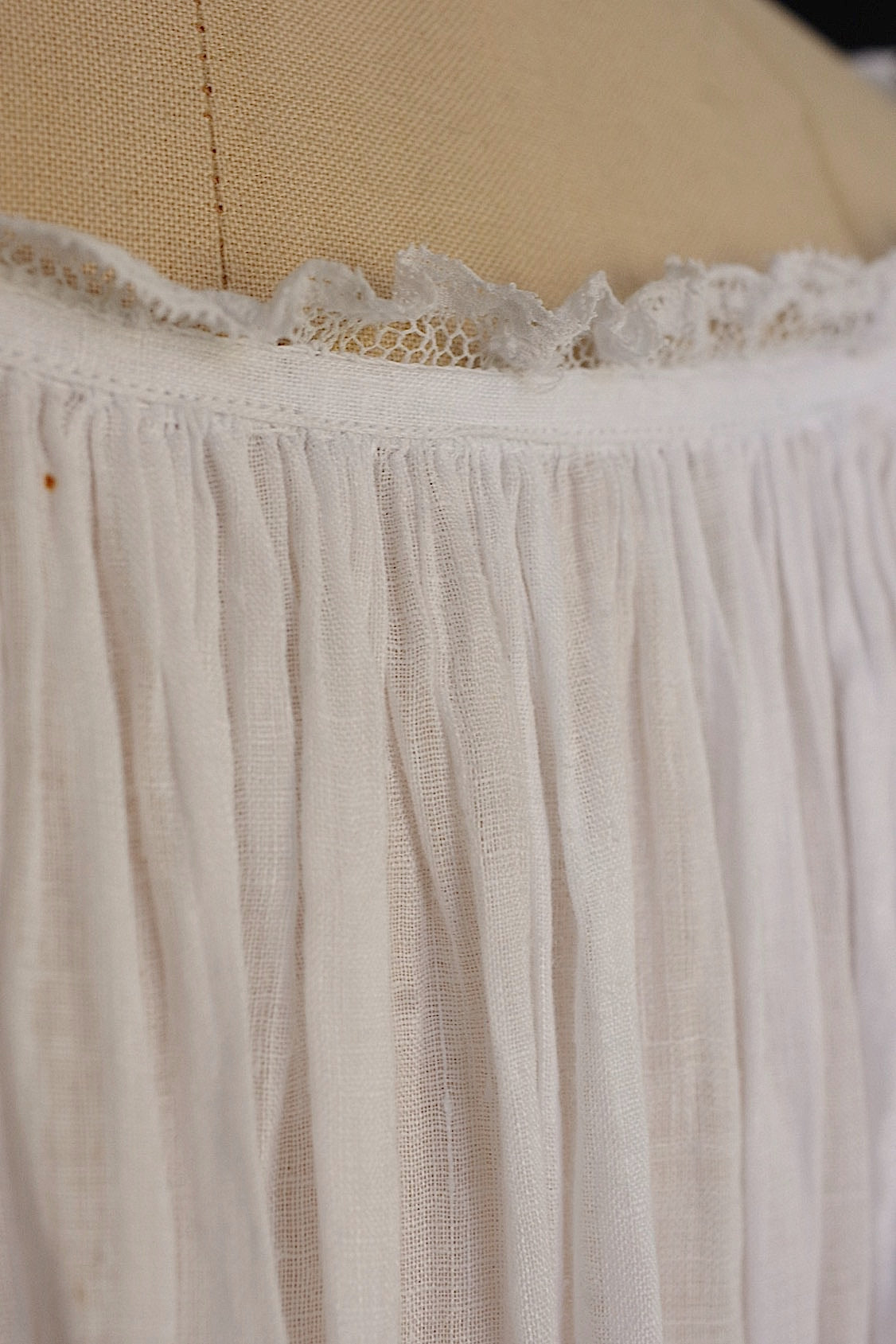 vêtement antique アンティーク教会チュニック rochet5