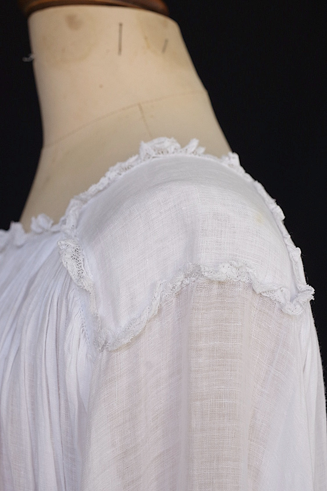vêtement antique アンティーク教会チュニック rochet5