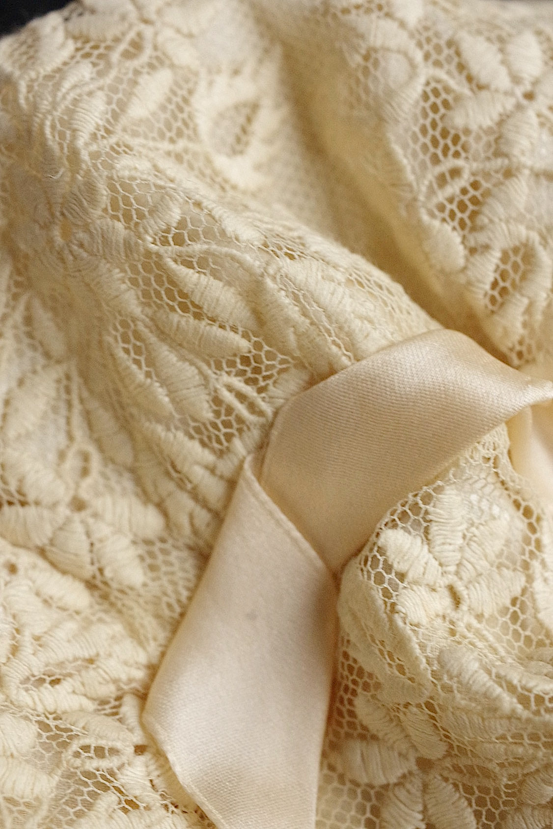 dentelle antique アンティークレース bonnet ボネ 1 .FR a l'epoque