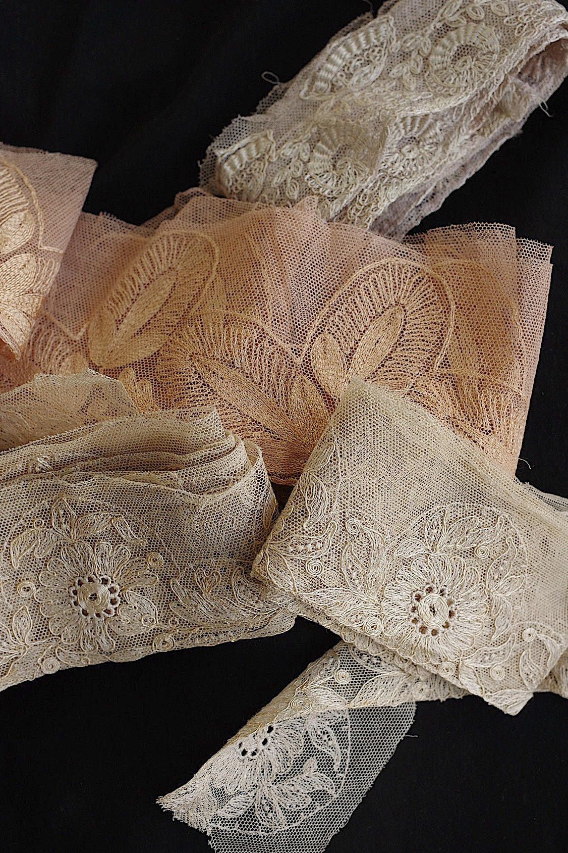 dentelle antique アンティークレース 94cm 160cm 150cm+225cm