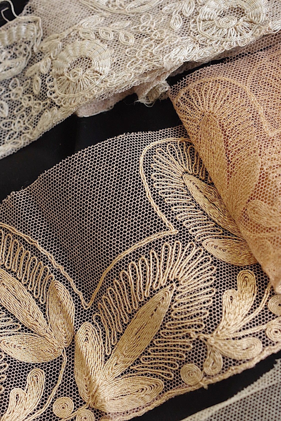 dentelle antique アンティークレース 94cm 160cm 150cm+225cm