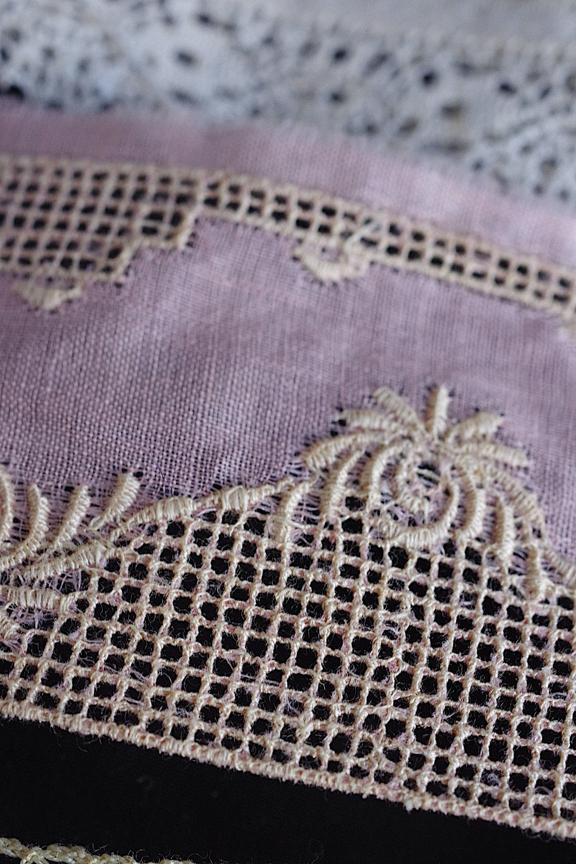 dentelle antique アンティークレース リボンlot .FR a l'epoque