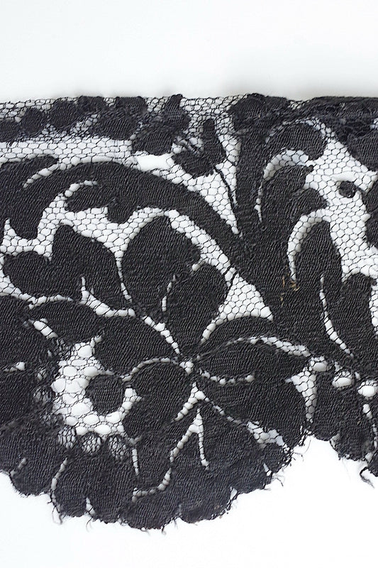 dentelle antique アンティークレース ブロンドレース 350cm .FR a l'epoque