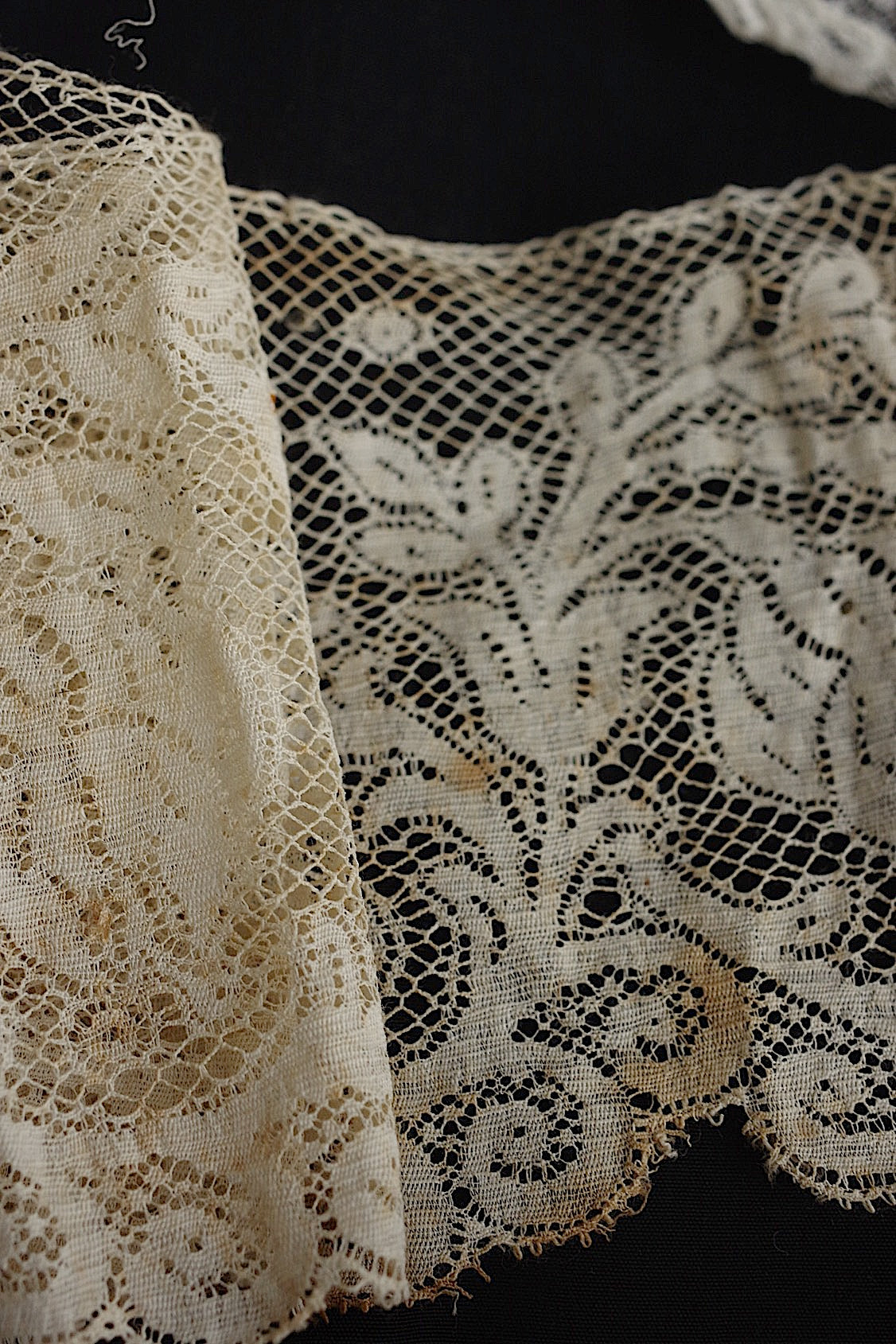 dentelle antique アンティークレース 素材用 lot