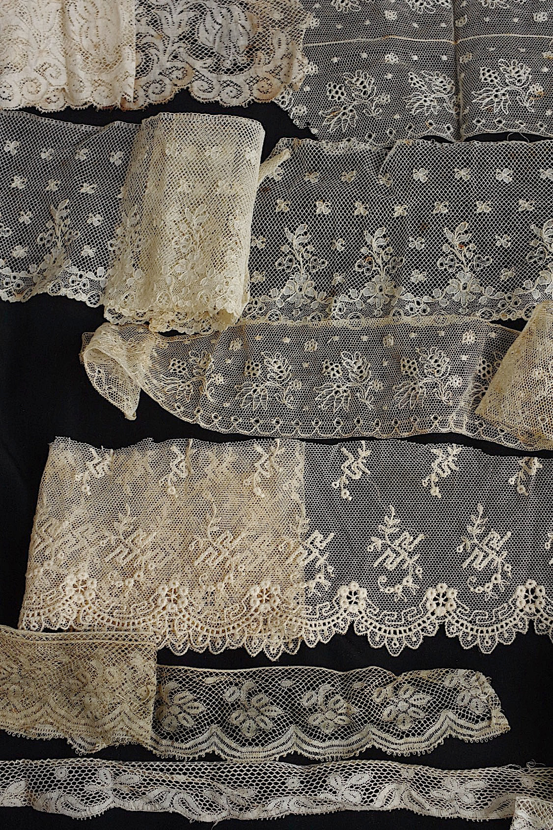 dentelle antique アンティークレース 素材用 lot