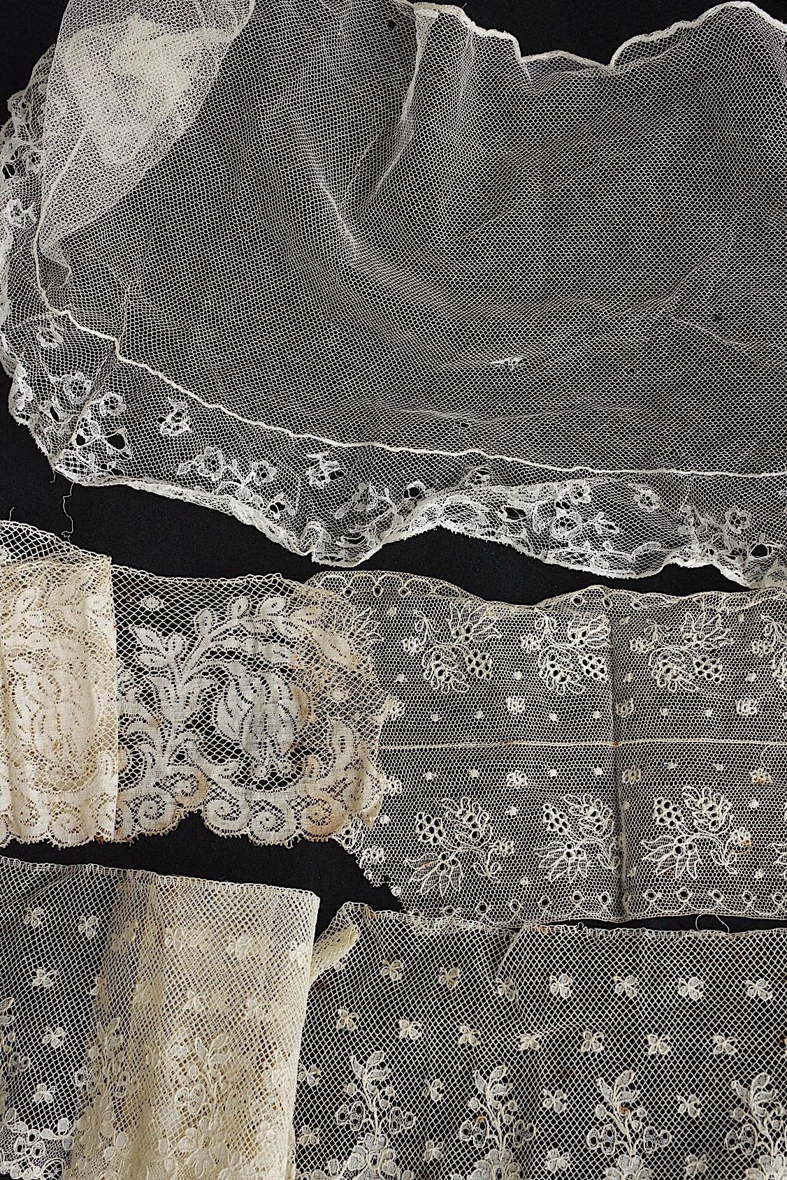 dentelle antique アンティークレース 素材用 lot