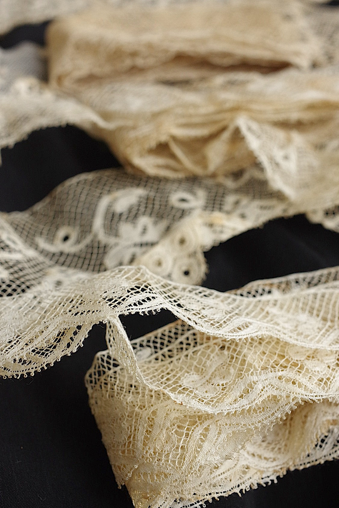 dentelle antique アンティークレース 素材用 lot