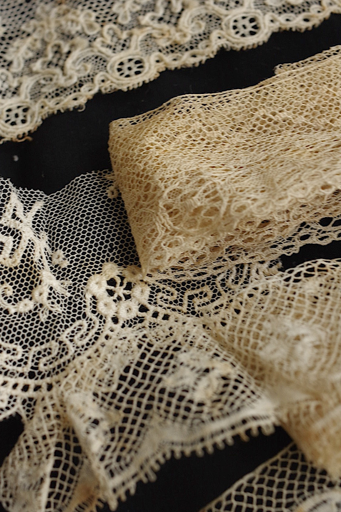 dentelle antique アンティークレース 素材用 lot