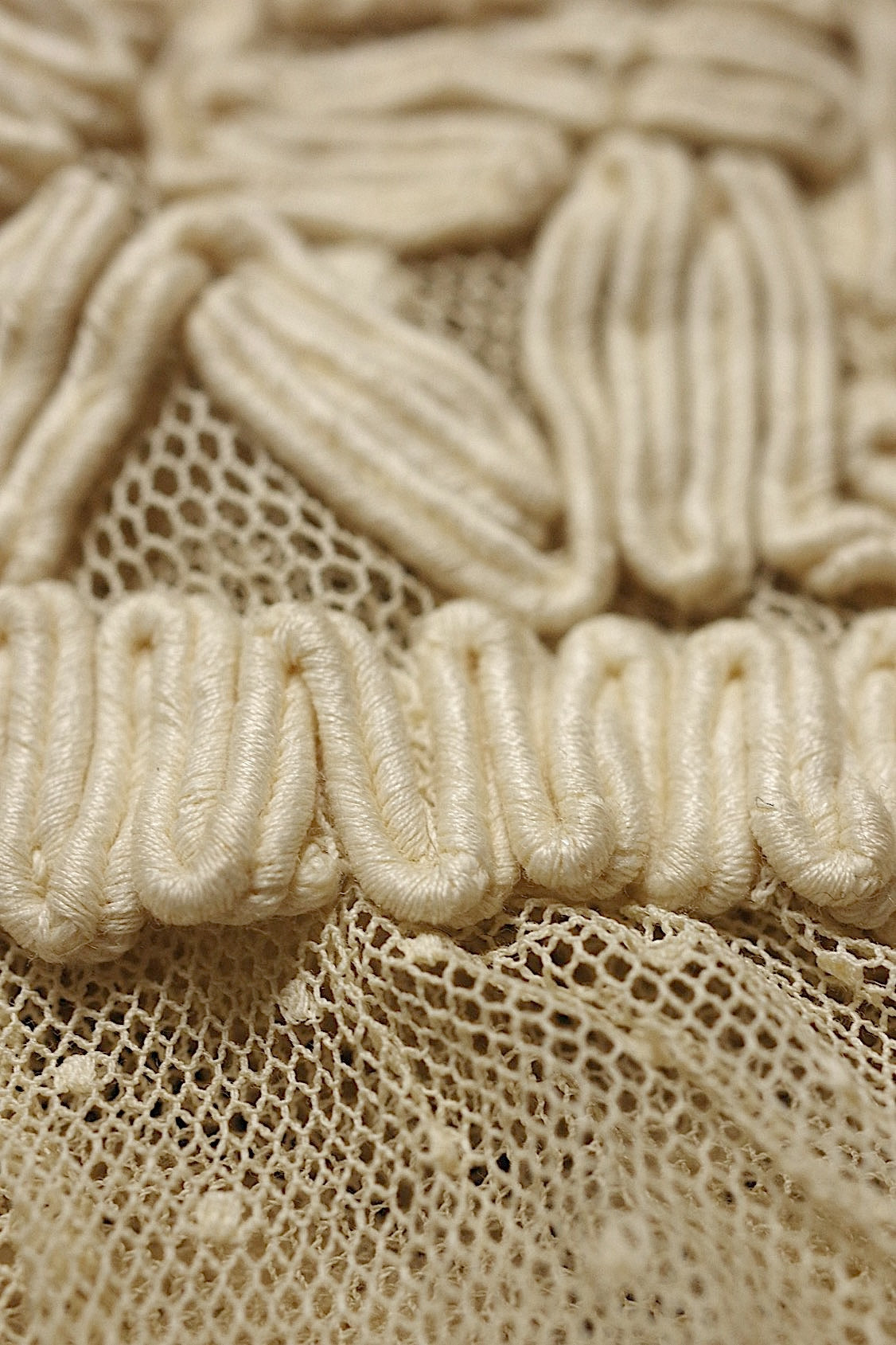 dentelle antique アンティークレース ドレス 制作用 素材 .FR a l'epoque